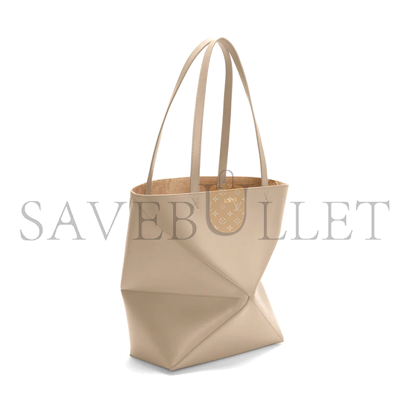 LOEWE MEDIUM PUZZLE FOLD TOTE IN SHINY CALFSKIN A657G50X01 03 (31.5*25.5*14.5cm)